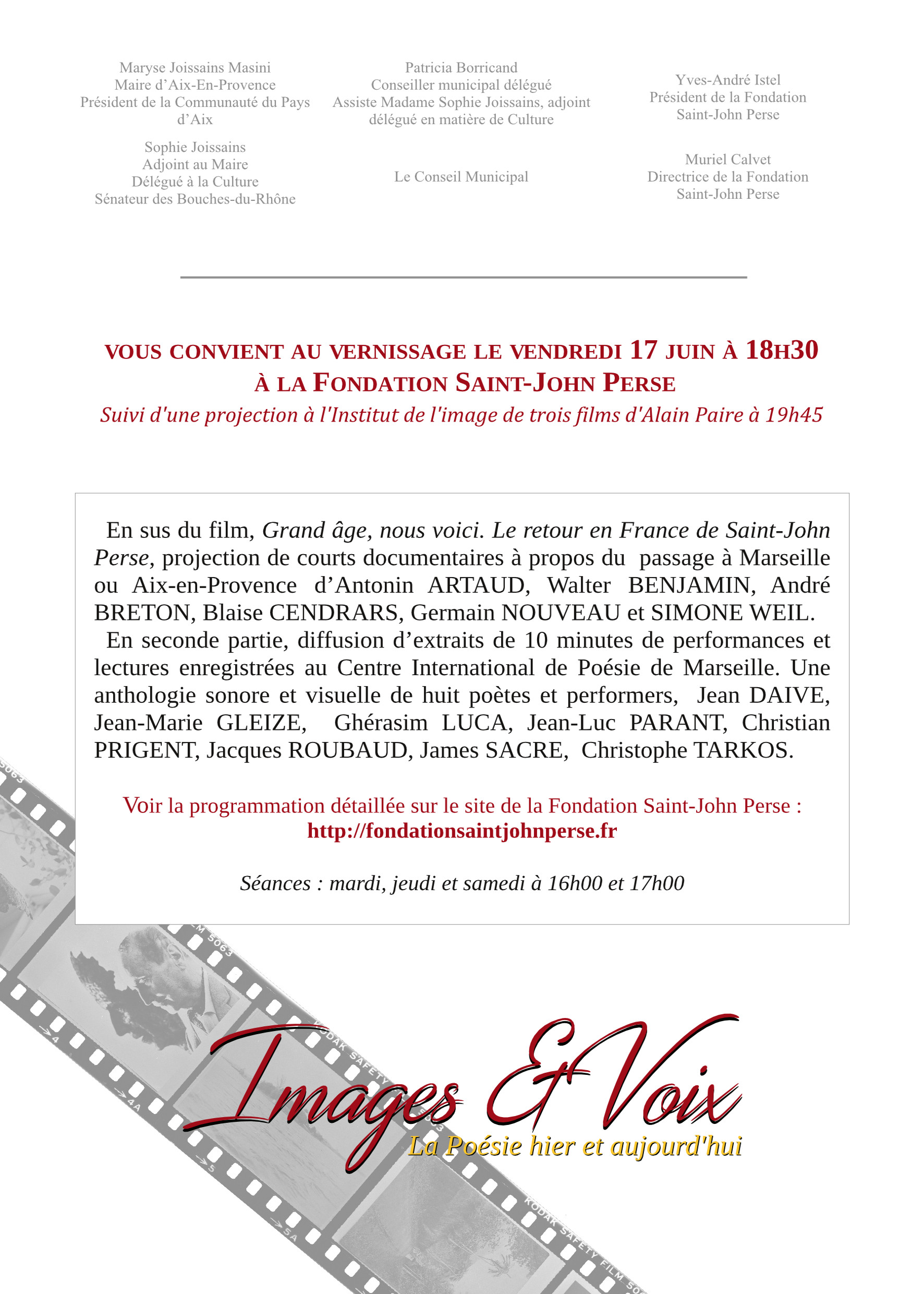 Films Alain Paire Flyer Verso